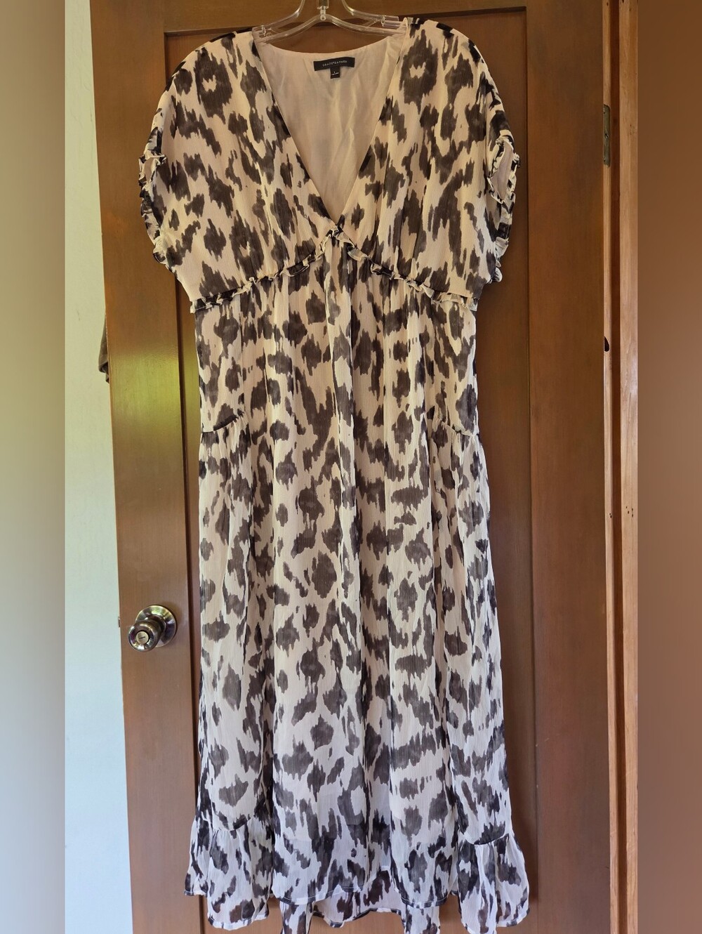 Sweet V-Neck Women's Dress